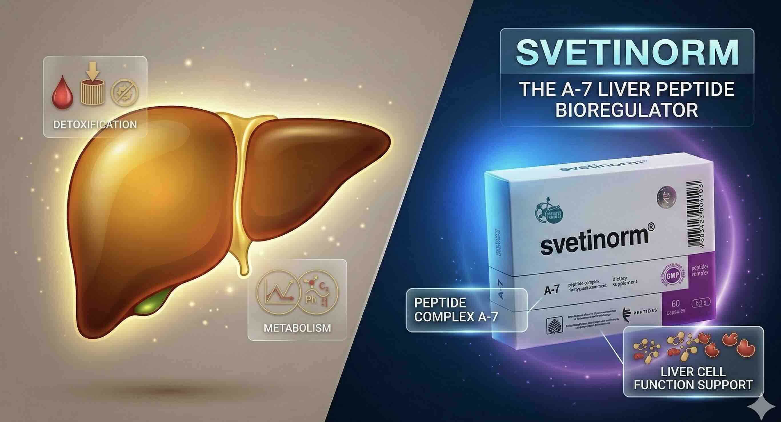 Svetinorm: What This Liver Peptide Bioregulator Does (And What the Research Says)
