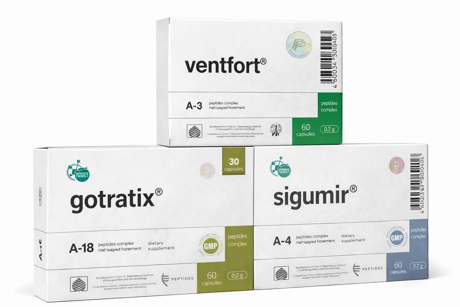 The Athletic Performance and Recovery Bundle - A-18 Gotratix A-4 Sigumir A-3 Ventfort