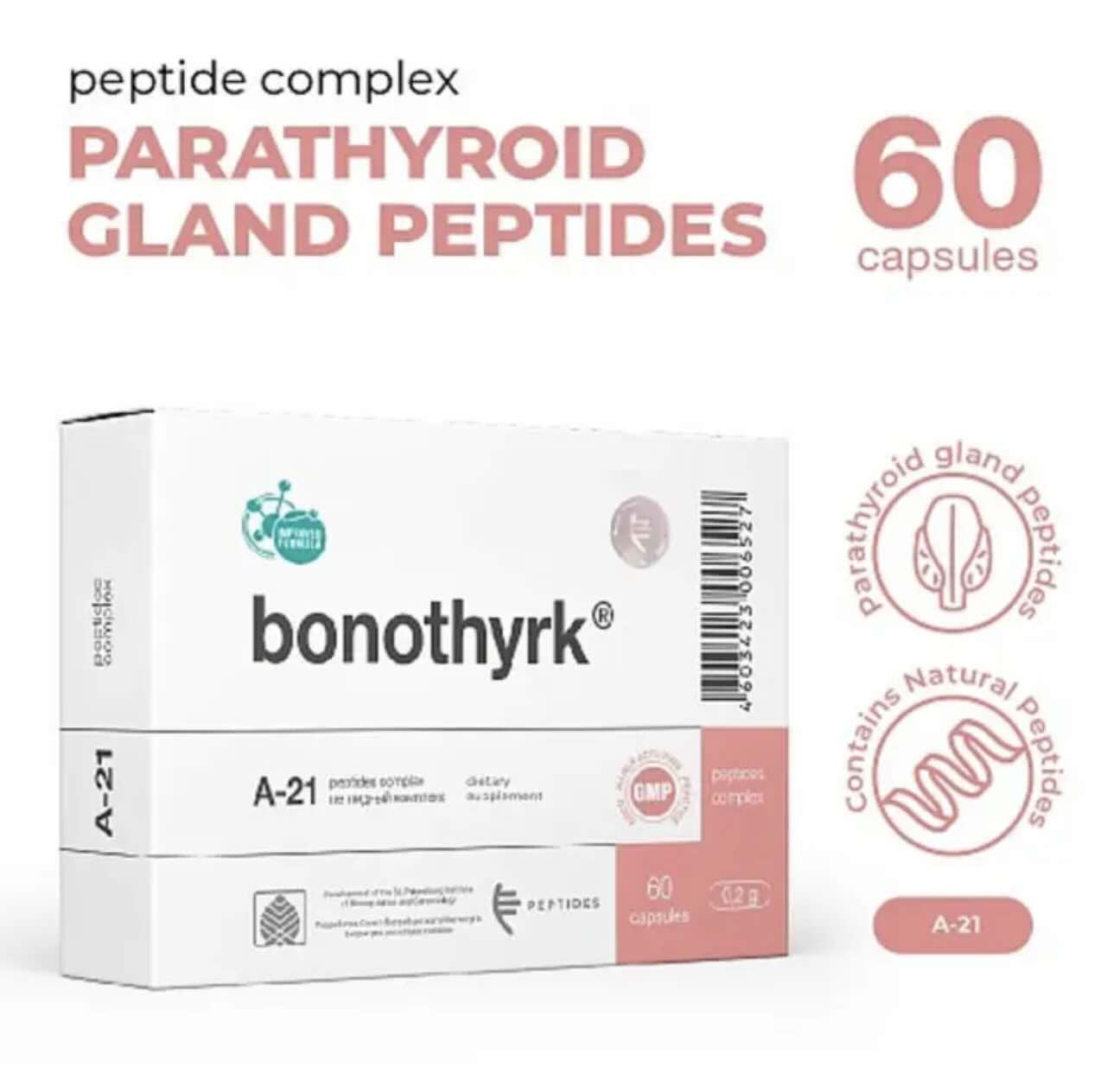 Bonothyrk A-21 Parathyroid Peptide Bioregulator