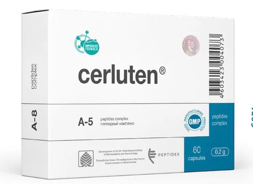 Cerluten A-5 Natural Brain Peptide Bioregulator