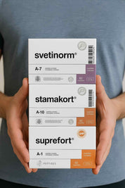 Digestive System Bundle:  Digestive System Peptide Bundle - A-7 Svetinorm A-1 Suprefort A-10 Stamakort