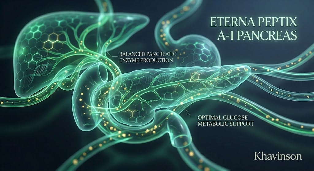 EternaPeptix A-1 Pancreas Peptide Bioregulator with Suprefort