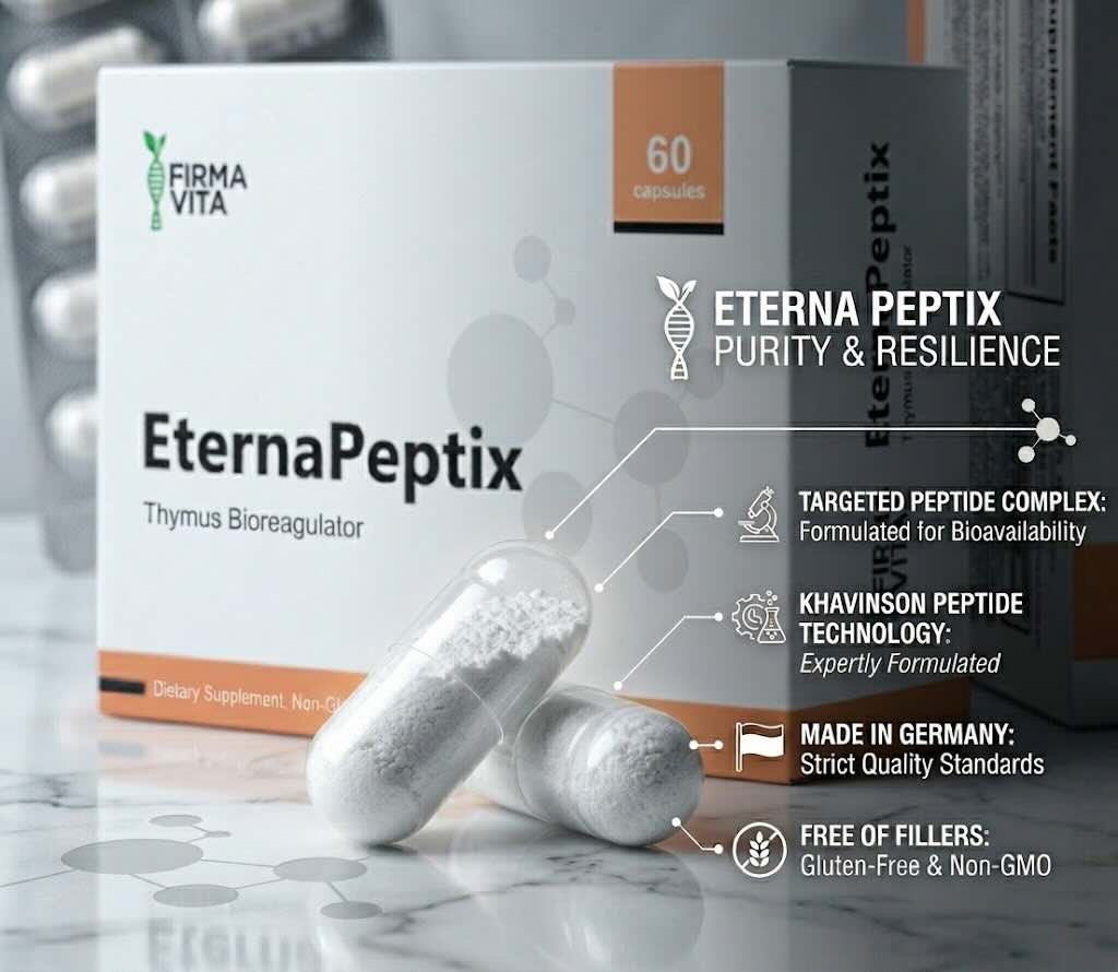 EternaPeptix A-6 Thymus Peptide Bioregulator with Vladonix