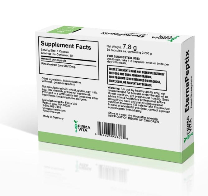 EternaPeptix A-8 Pineal Peptide Bioregulator with Endoluten