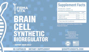 Firma Vita Brain Cell Synthetic Bioregulator - 60 Capsules