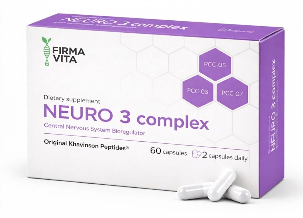 Neuro 3 - Khavinson CNS Complex Peptide Bioregulator by Firma Vita
