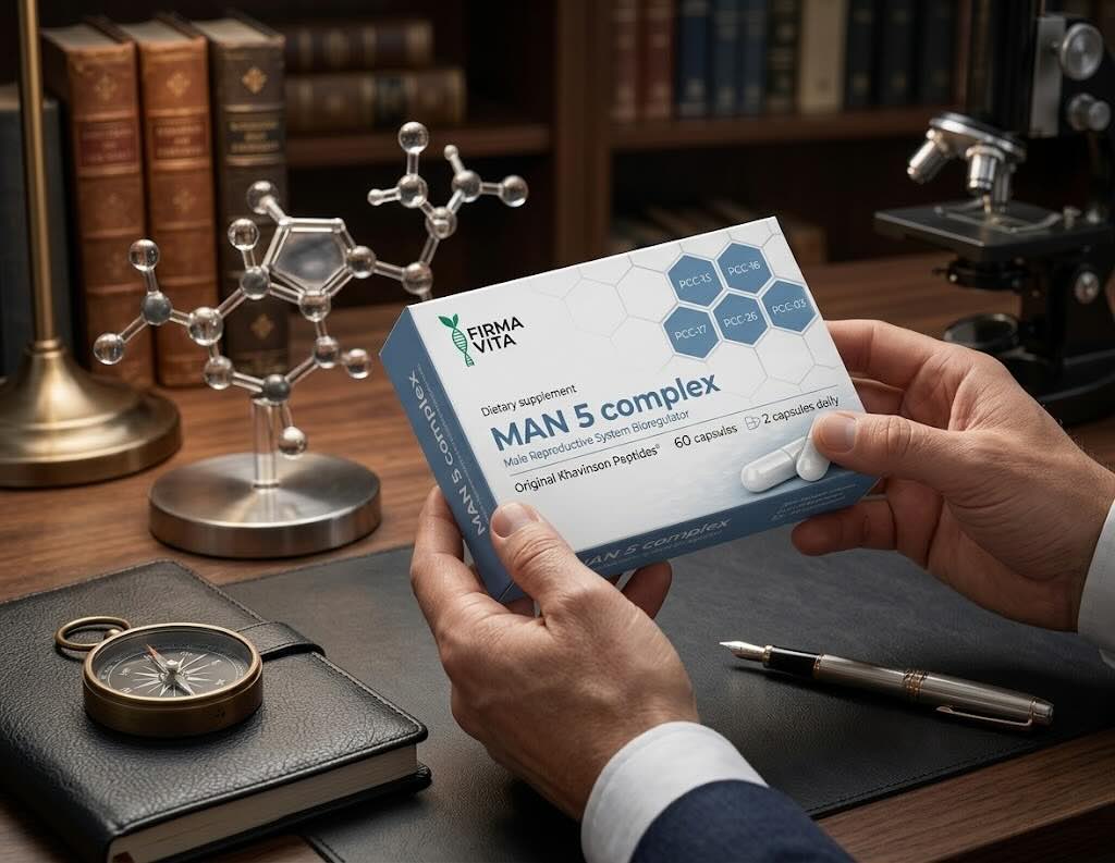 Firma Vita Man 5 — Men's Longevity Peptide Complex | Hormonal, Vascular & Immune Support
