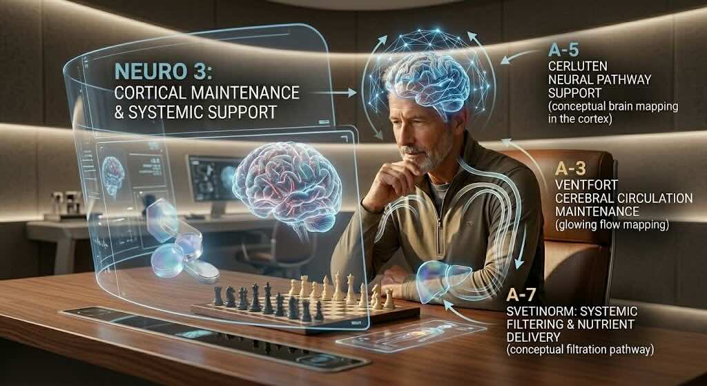 Neuro 3 - Khavinson CNS Complex Peptide Bioregulator by Firma Vita
