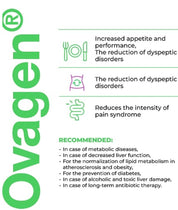 Ovagen - Liver and Gastrointestinal Tract Bioregulator