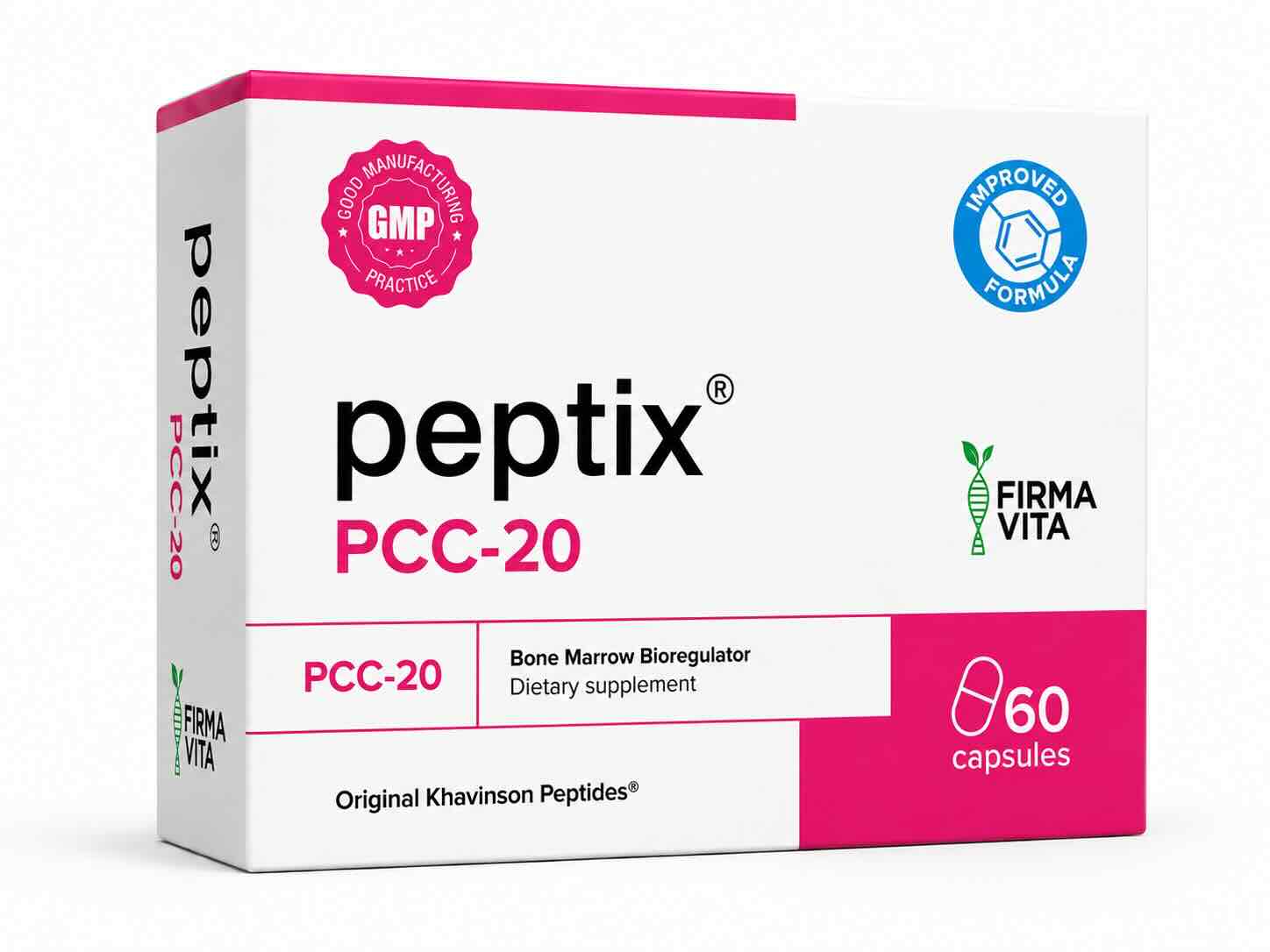 A-20 Bone Marrow Peptide Bioregulator with Bonomarlot by Peptix