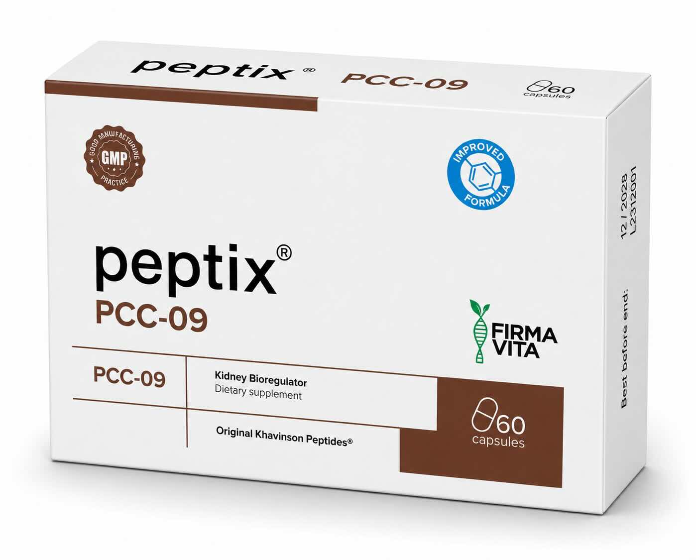 EternaPeptix A-9 Kidney Peptide Bioregulator with Pielotax