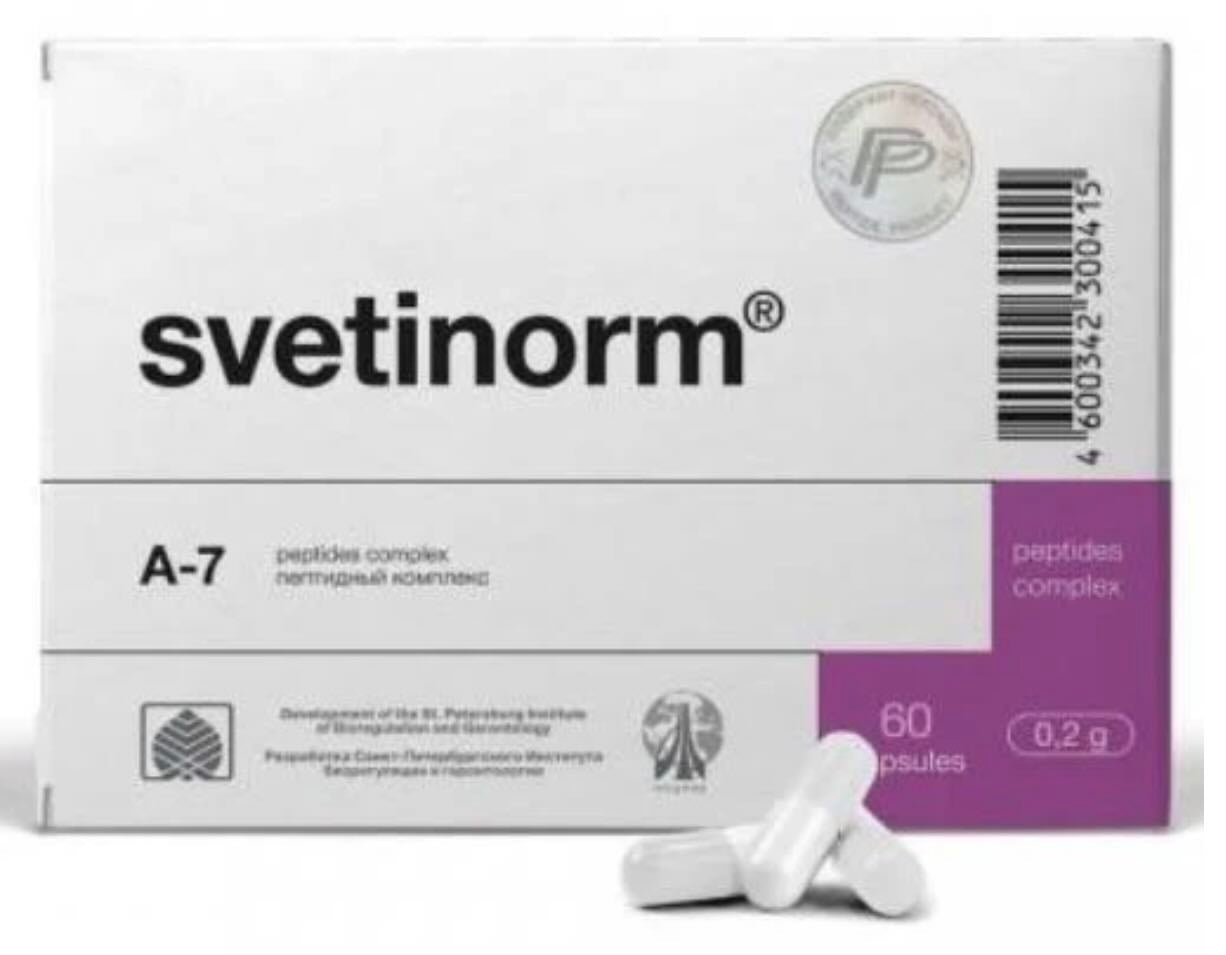 Svetinorm A-7 Natural Liver Peptide Bioregulator