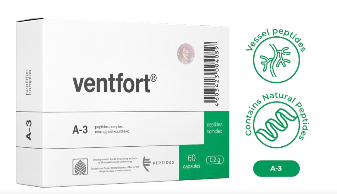 Ventfort - A-3 Blood Vessel Peptide Bioregulator