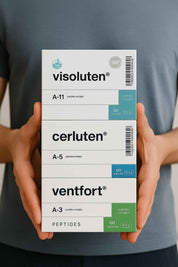 Visual organ Peptide Bundle - A-11 Visoluten A-5 Cerluten A-3 Ventfort