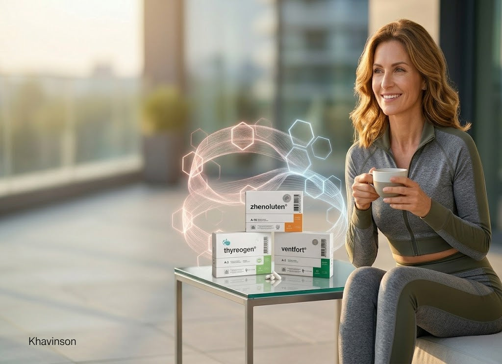 Foundation Stack For Women: A-15 Zhenoluten · A-2 Thyreogen · A-3 Ventfort