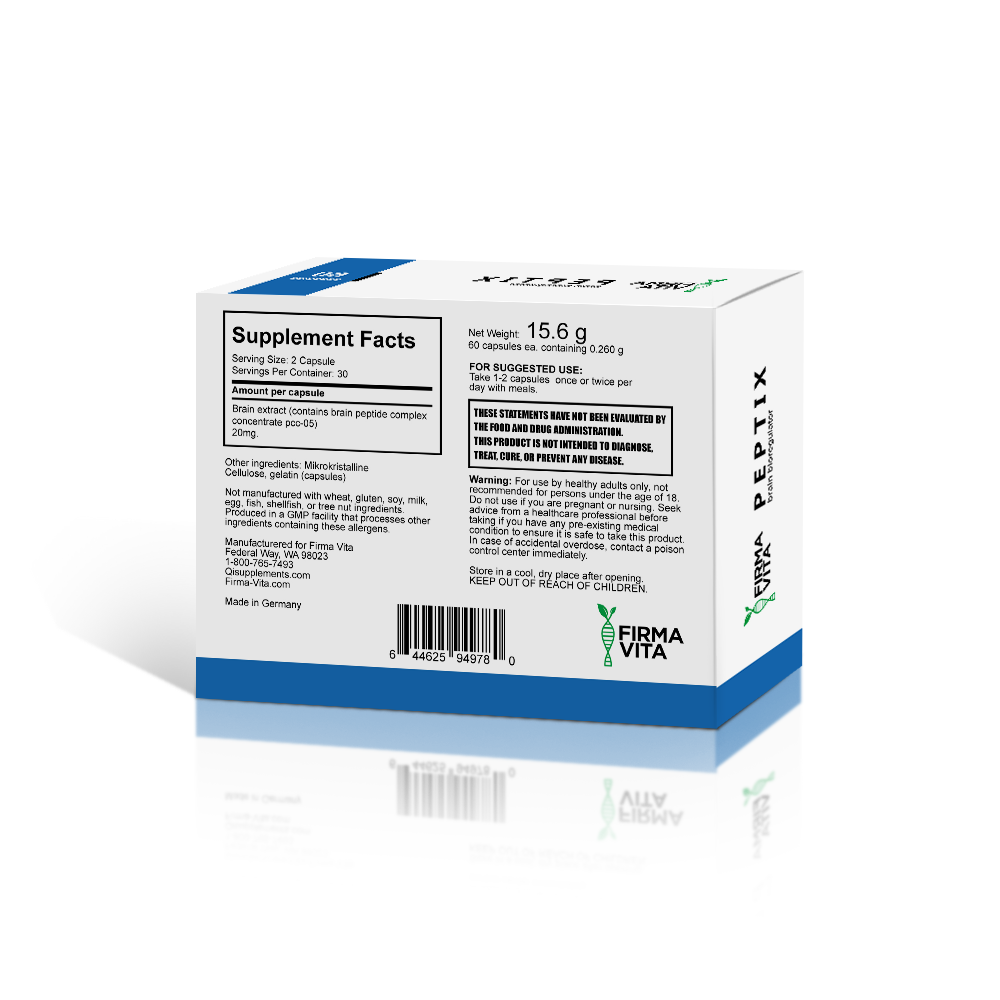 EternaPeptix A-5 Brain/CNS Peptide Bioregulator with Cerluten