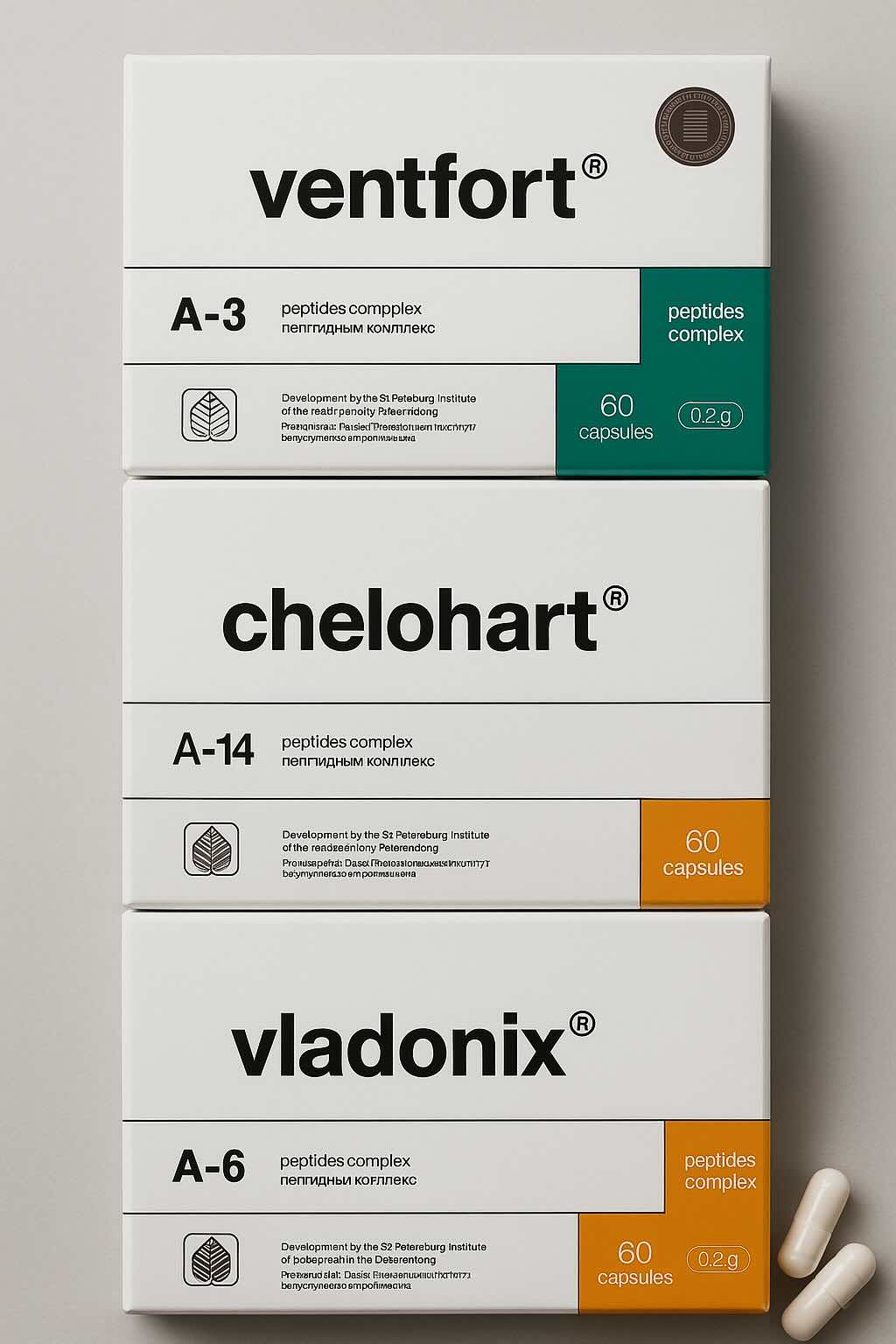 Cardiovascular System Peptide Bundle - A-3 Ventfort A-14 Chelohart A-6 Vladonix
