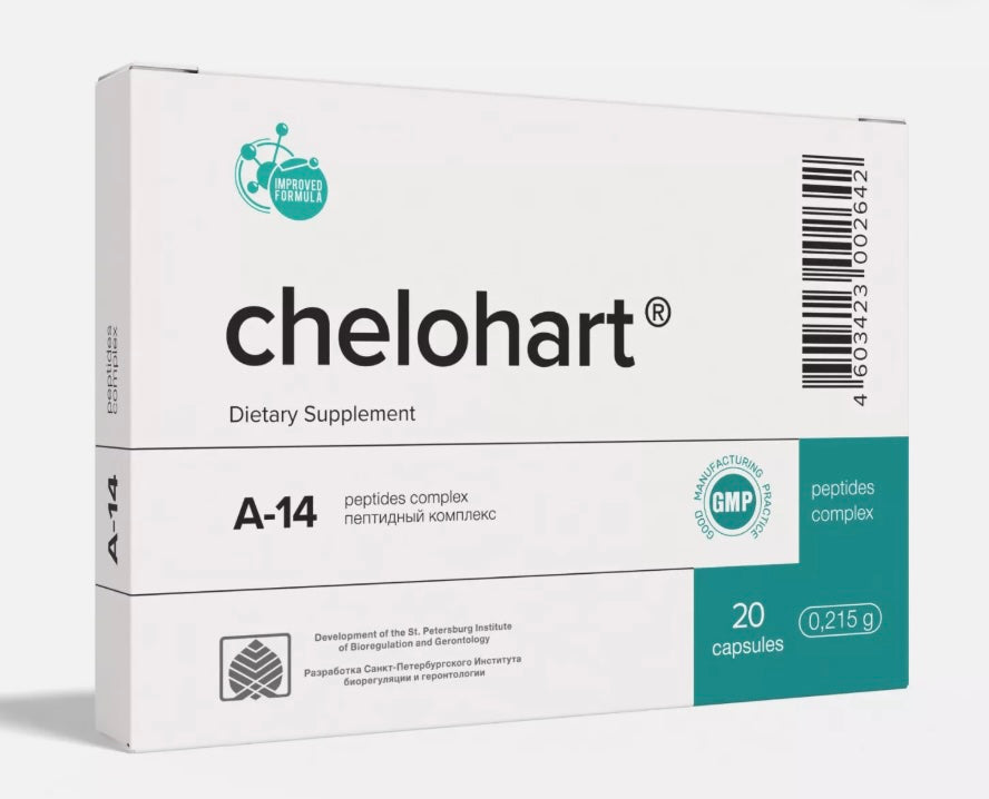 Chelohart A-14 Advanced Heart Peptide Bioregulator