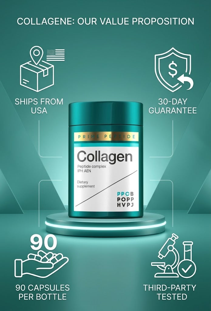 Prime Peptide Complex - Collagen 90 Capsules
