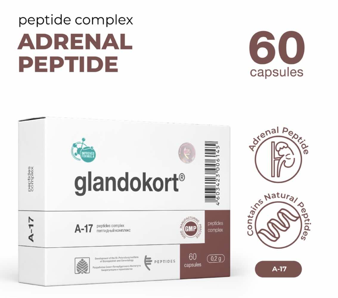 Glandokort - A-17 Adrenal Peptide Bioregulator