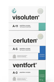 Visual organ Peptide Bundle - A-11 Visoluten A-5 Cerluten A-3 Ventfort