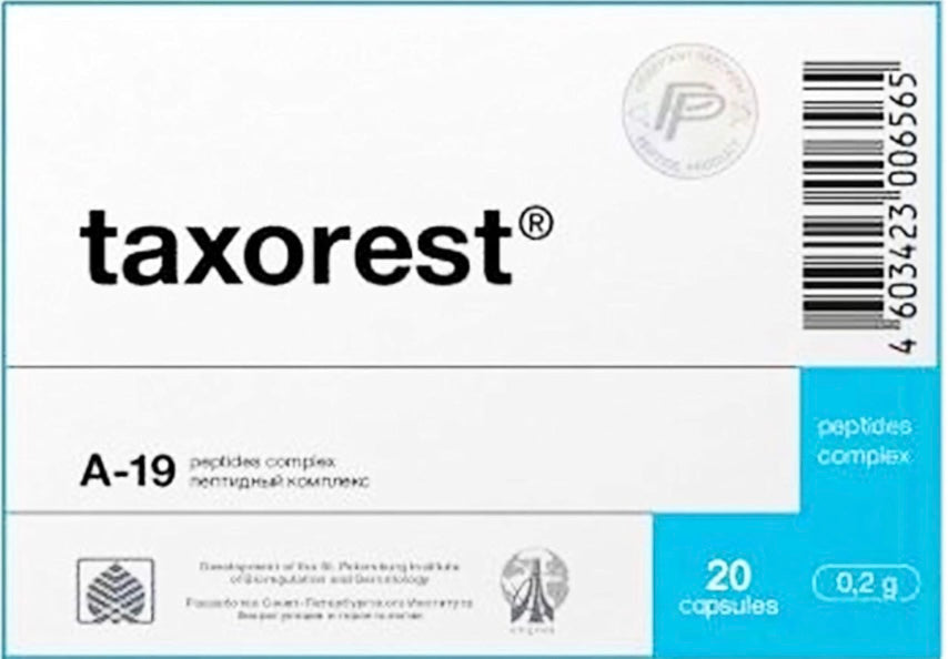 A-19 Taxorest Original Natural Khavinson Lung Peptide