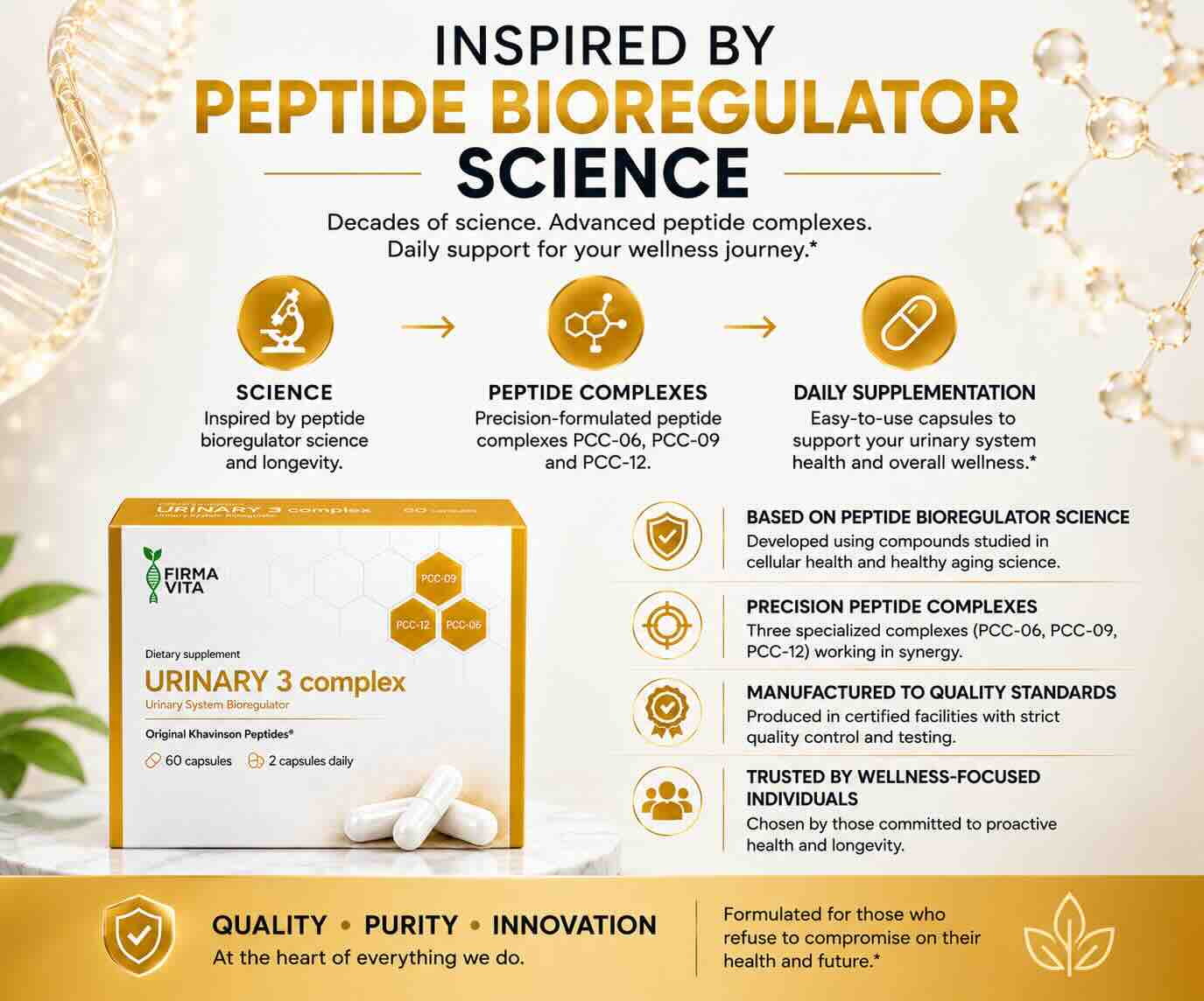 Urinary 3: Urinary System Peptide Complex By Firma Vita